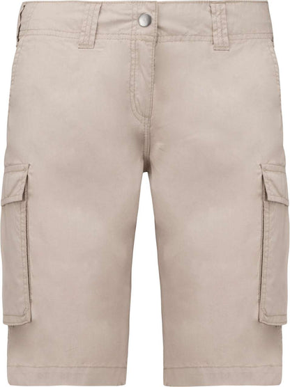 KA756 - LADIES' LIGHTWEIGHT MULTIPOCKET BERMUDA SHORTS