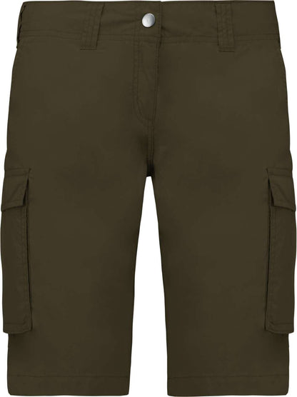 KA756 - LADIES' LIGHTWEIGHT MULTIPOCKET BERMUDA SHORTS