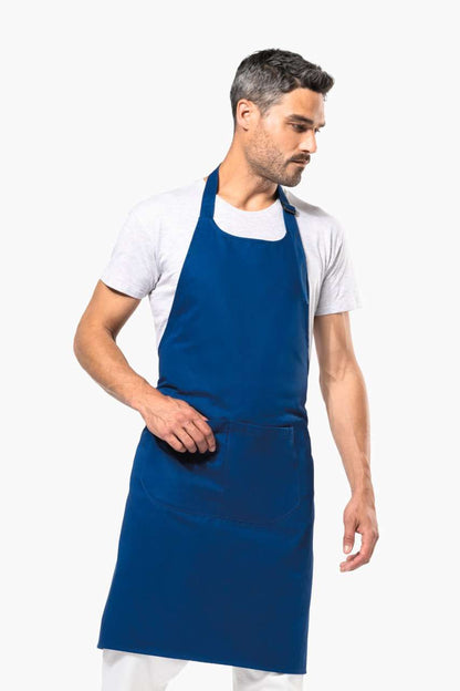 KA8007 - APRON WITH POCKET IN ORGANIC COTTON