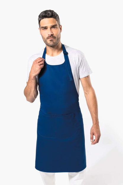 KA8007 - APRON WITH POCKET IN ORGANIC COTTON