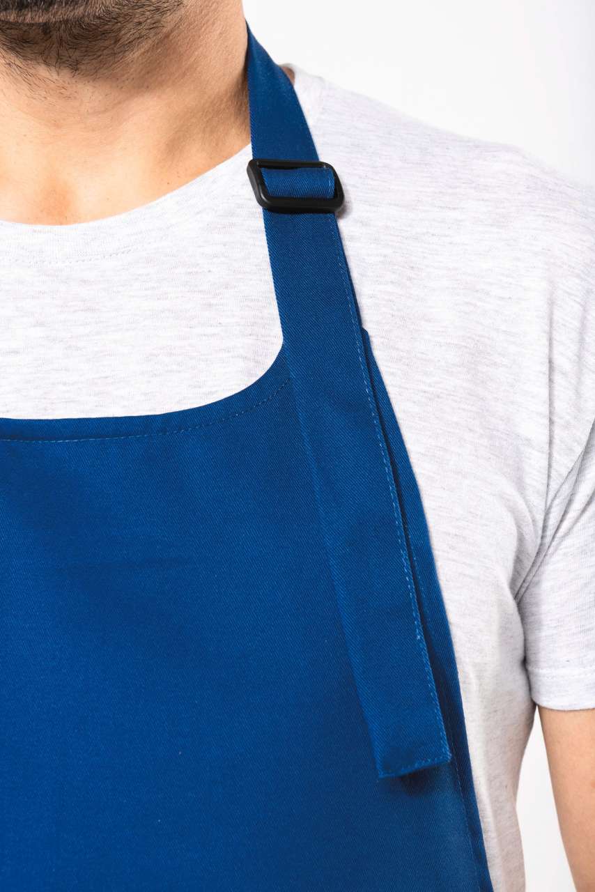 KA8007 - APRON WITH POCKET IN ORGANIC COTTON