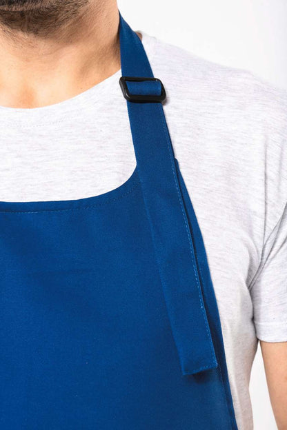 KA8007 - APRON WITH POCKET IN ORGANIC COTTON