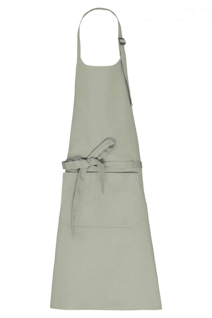 KA8007 - APRON WITH POCKET IN ORGANIC COTTON