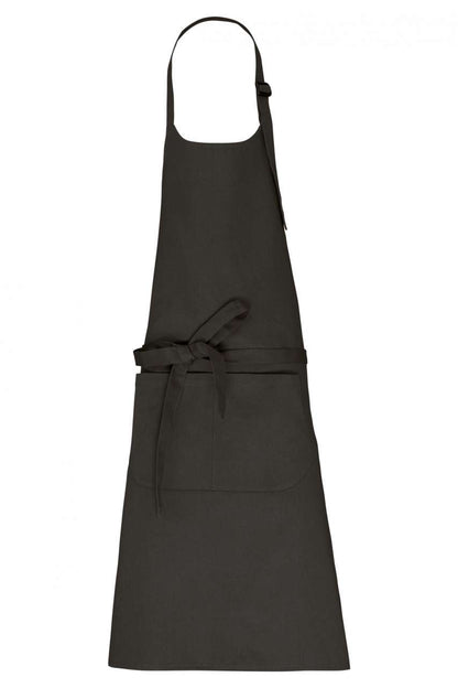 KA8007 - APRON WITH POCKET IN ORGANIC COTTON