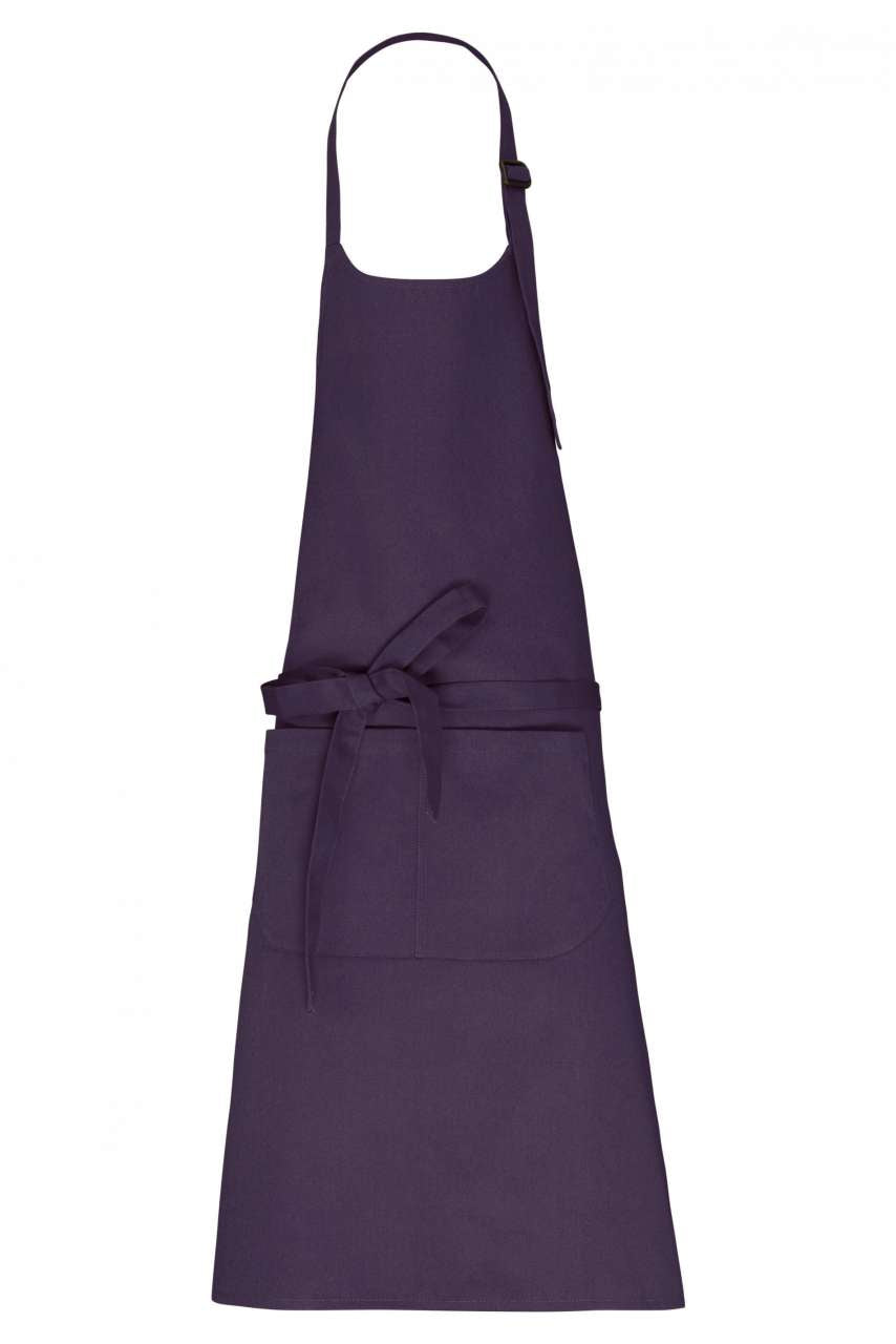 KA8007 - APRON WITH POCKET IN ORGANIC COTTON