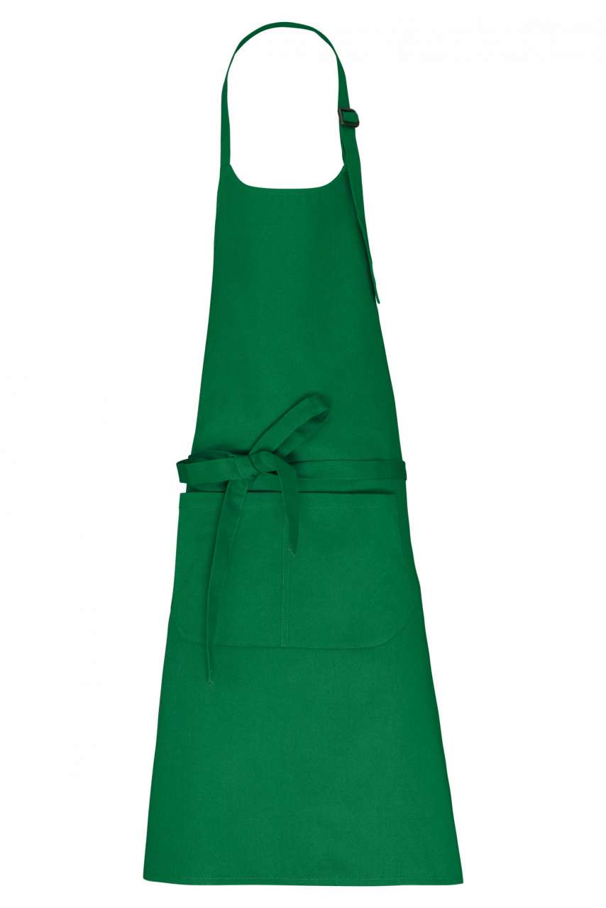 KA8007 - APRON WITH POCKET IN ORGANIC COTTON