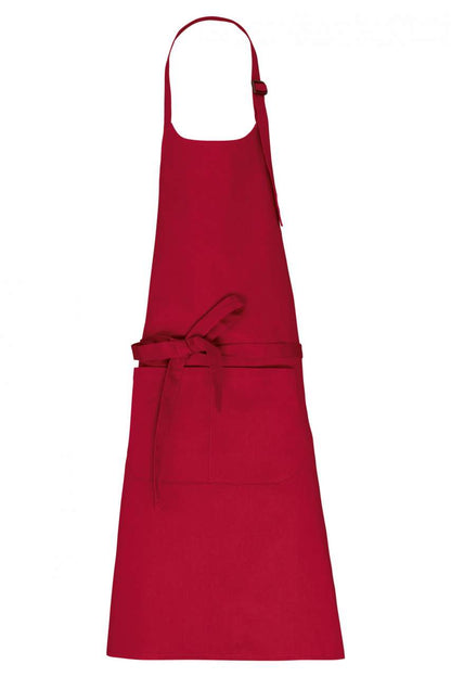 KA8007 - APRON WITH POCKET IN ORGANIC COTTON