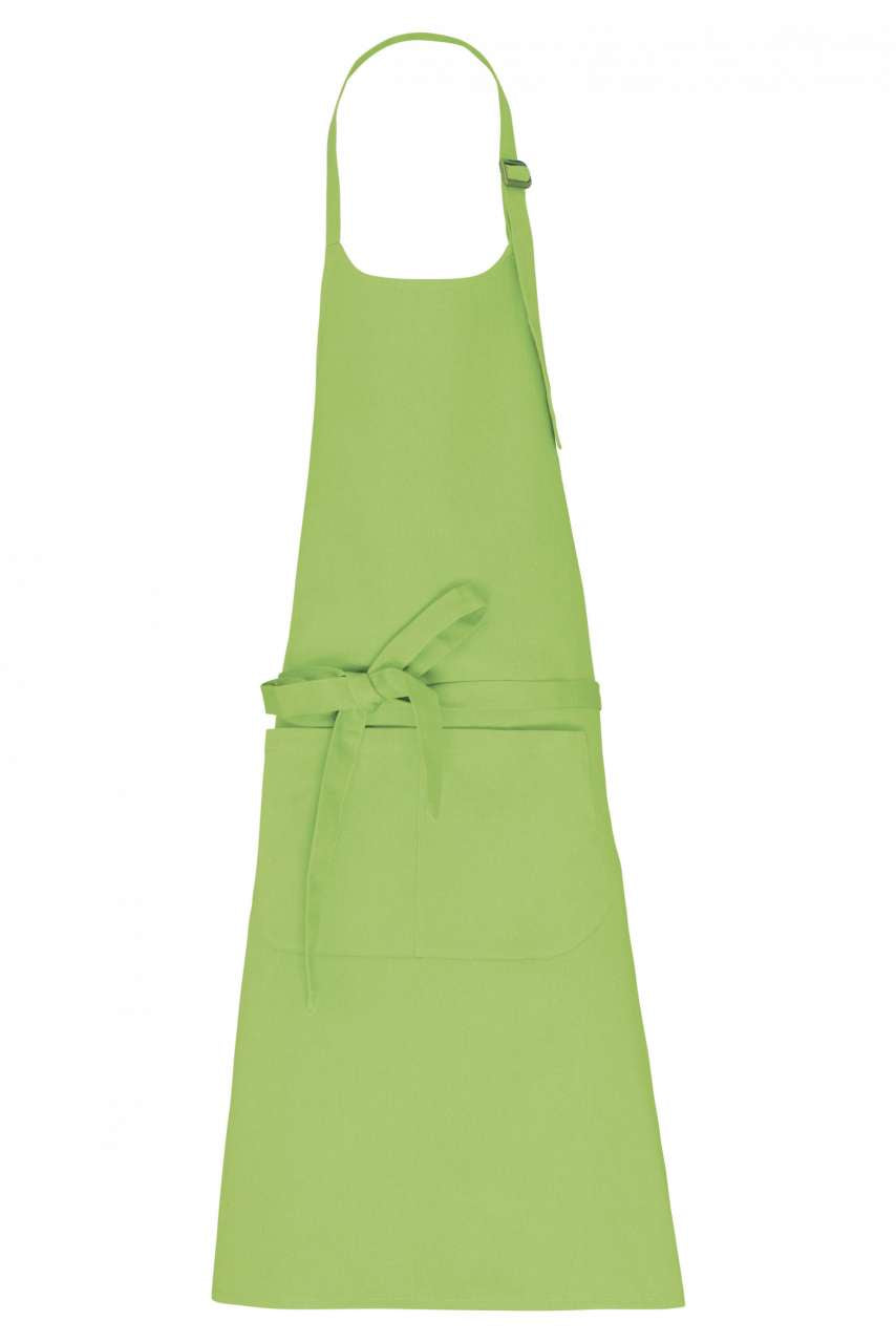 KA8007 - APRON WITH POCKET IN ORGANIC COTTON