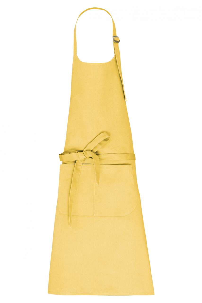 KA8007 - APRON WITH POCKET IN ORGANIC COTTON