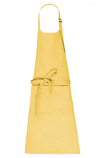 KA8007 - APRON WITH POCKET IN ORGANIC COTTON