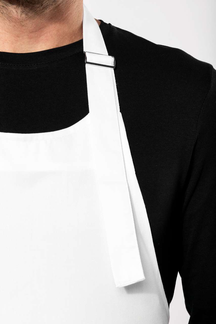 KA8010 - POLYCOTTON APRON HIGH-TEMPERATURE WASHABLE