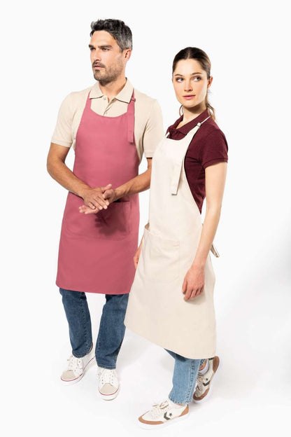KA885 - COTTON APRON WITH POCKET