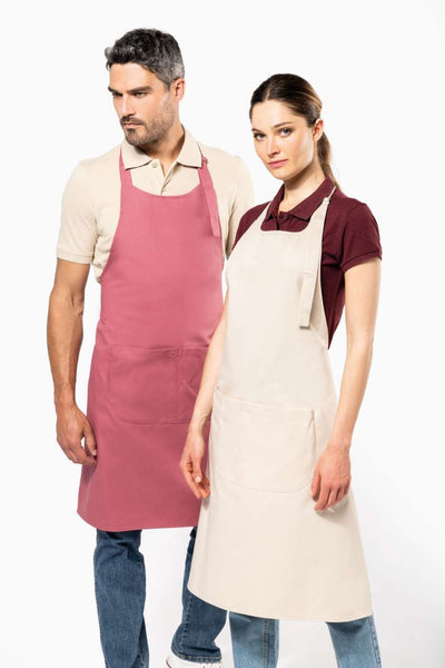 KA885 - COTTON APRON WITH POCKET