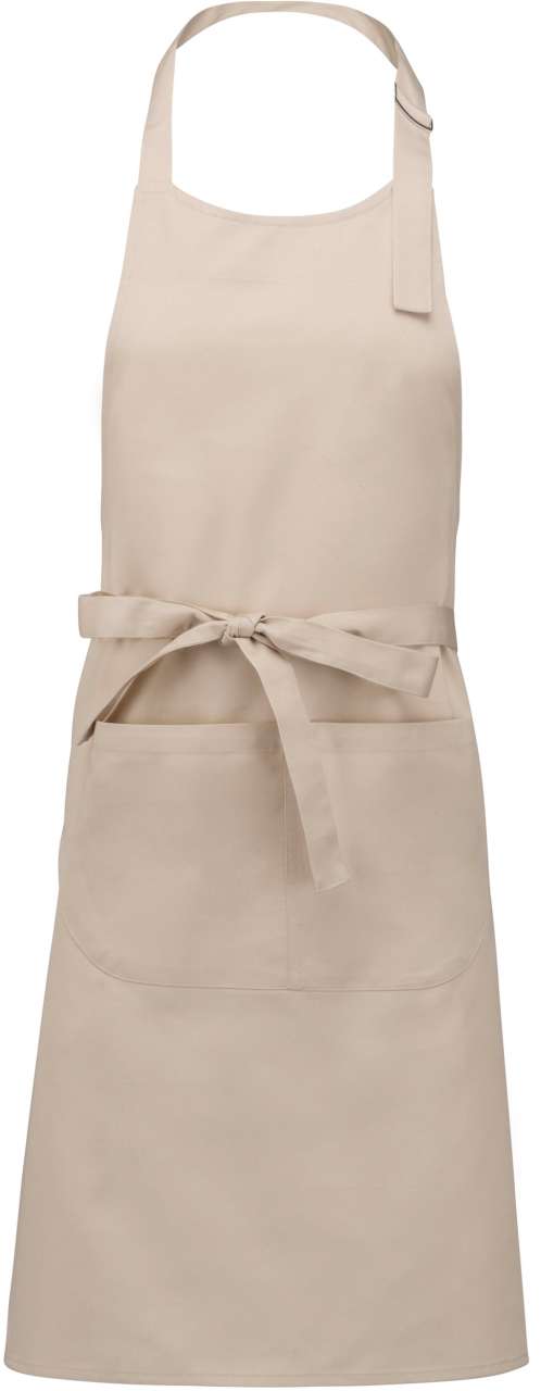 KA885 - COTTON APRON WITH POCKET