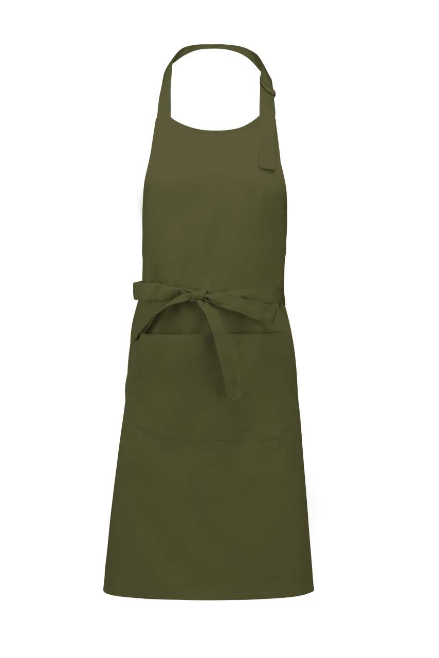 KA885 - COTTON APRON WITH POCKET