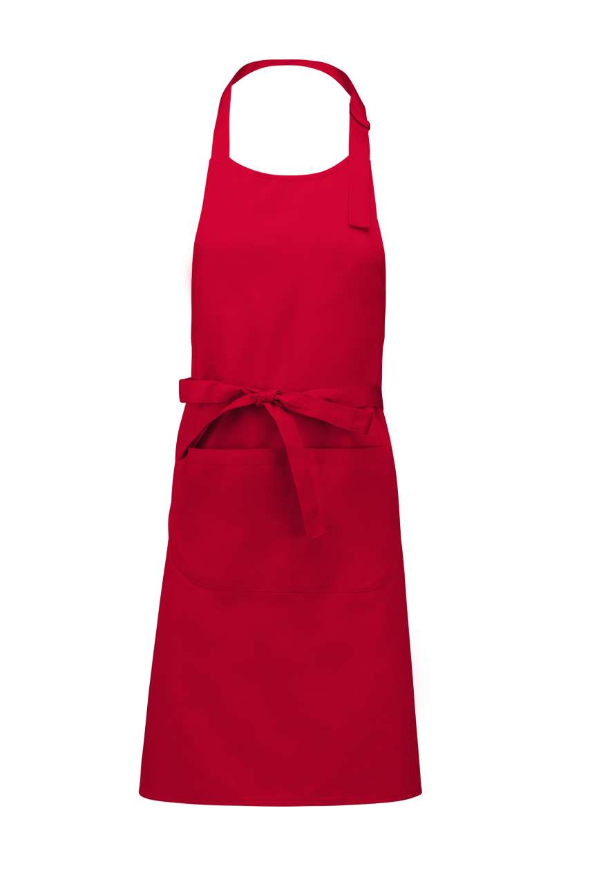 KA885 - COTTON APRON WITH POCKET