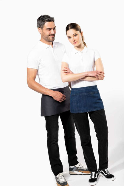 KA886 - COTTON SHORT APRON