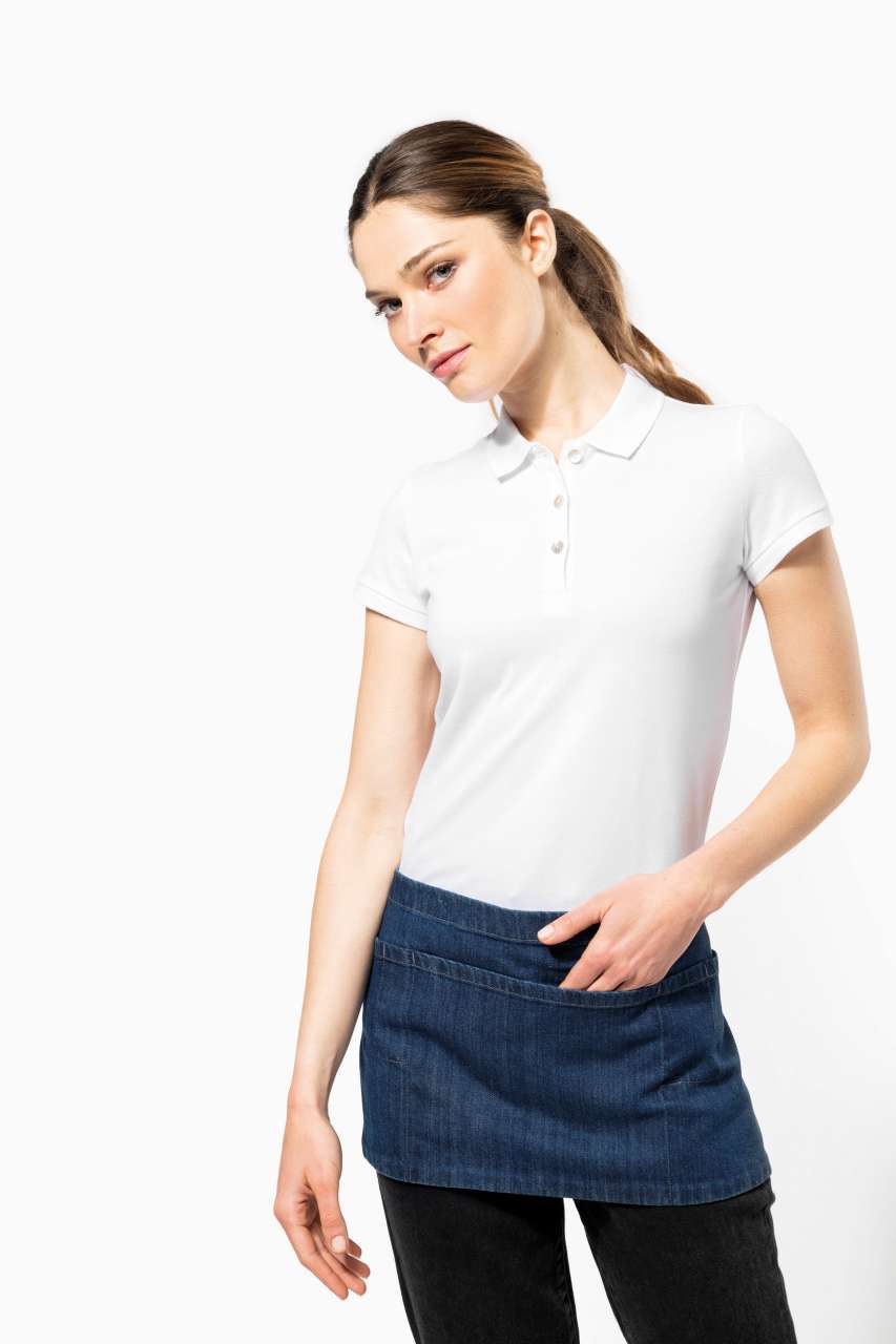 KA886 - COTTON SHORT APRON