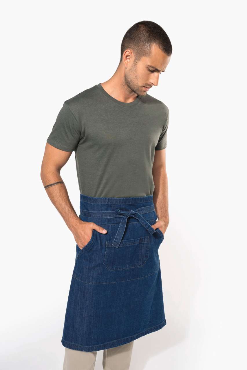 KA887 - COTTON LONG APRON