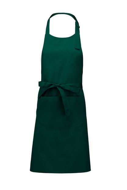KA890 - POLYESTER COTTON APRON WITH POCKET