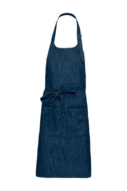 KA890 - POLYESTER COTTON APRON WITH POCKET