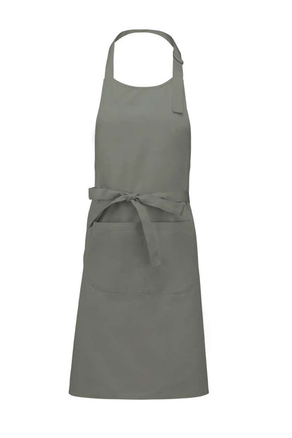 KA890 - POLYESTER COTTON APRON WITH POCKET