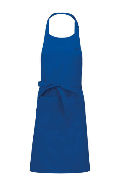 KA890 - POLYESTER COTTON APRON WITH POCKET