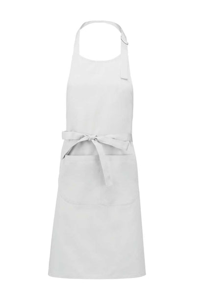 KA890 - POLYESTER COTTON APRON WITH POCKET