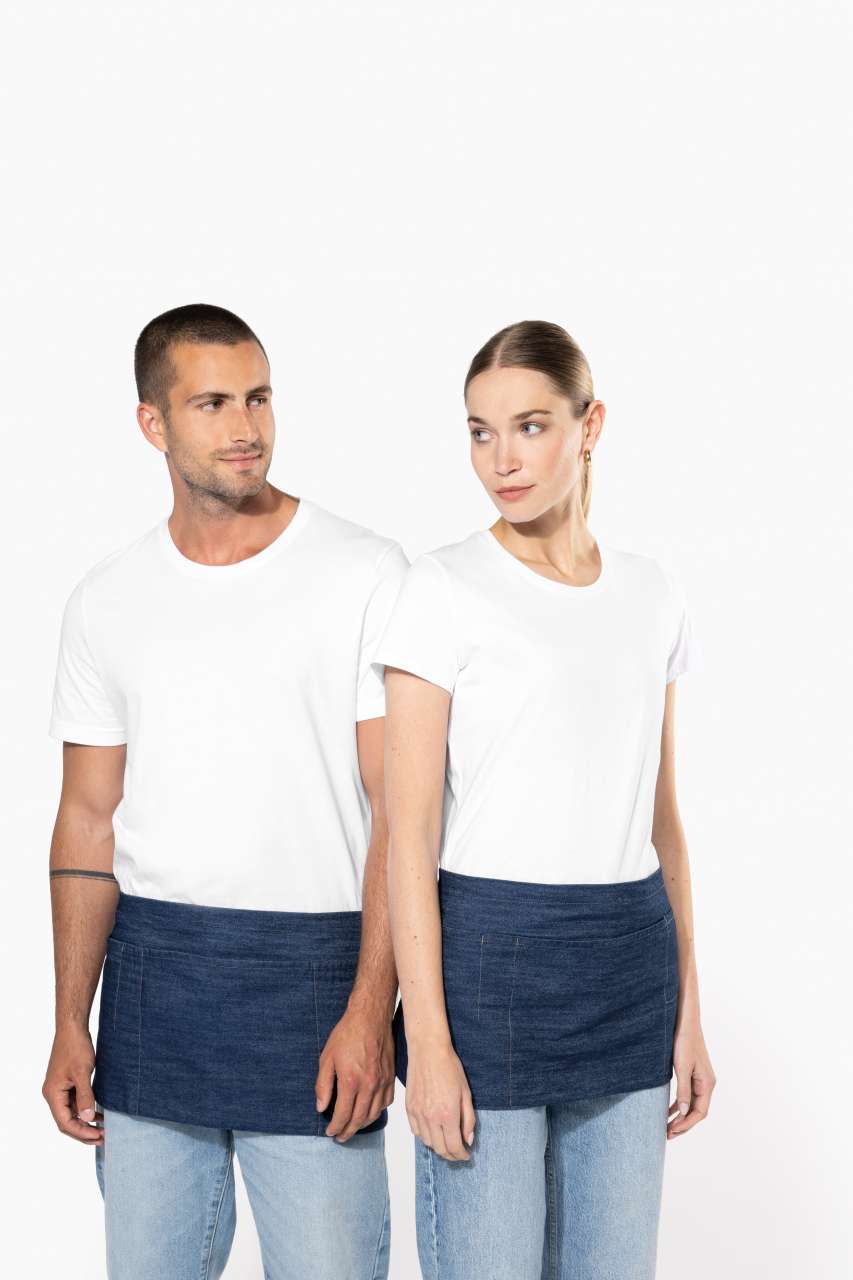 KA896 - POLYCOTTON SHORT APRON