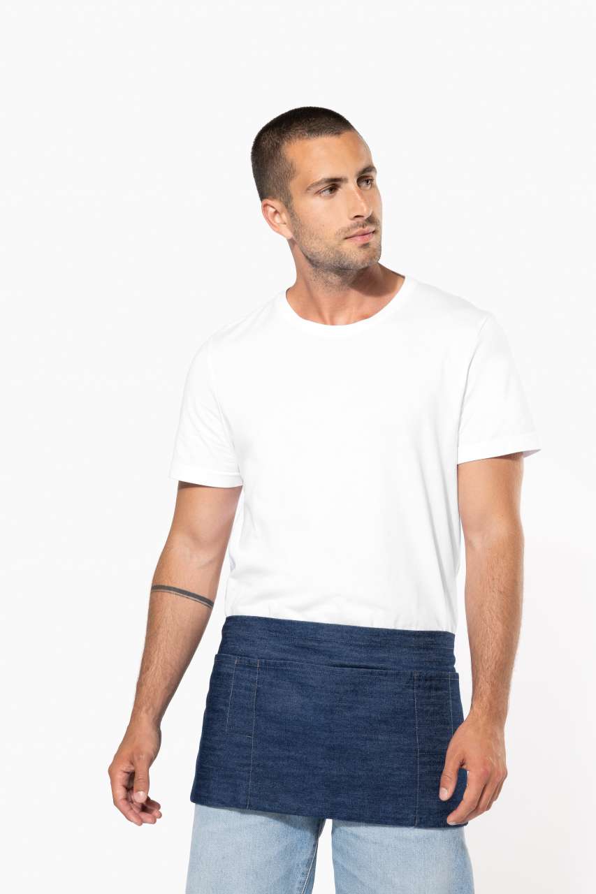 KA896 - POLYCOTTON SHORT APRON