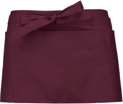 KA896 - POLYCOTTON SHORT APRON