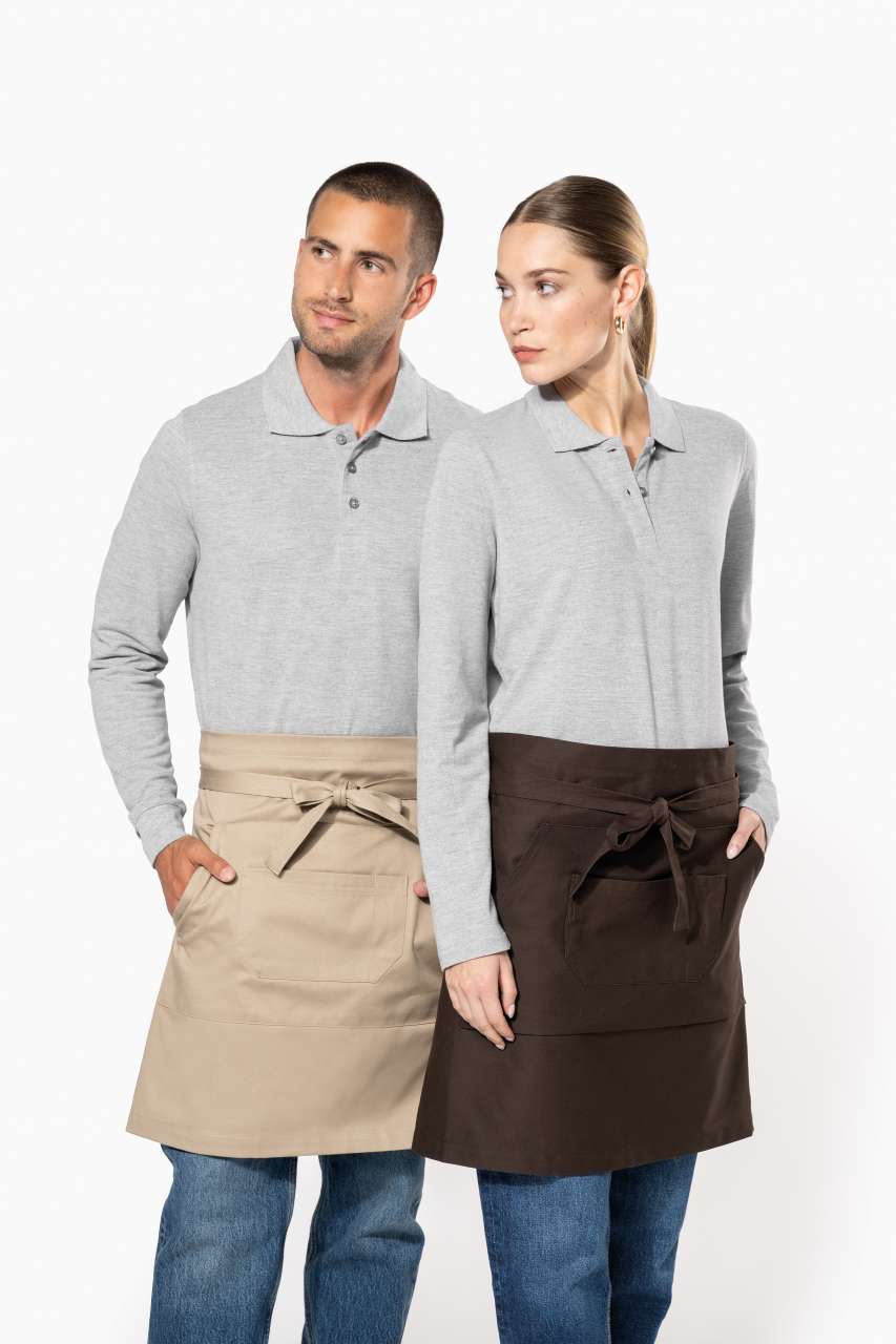 KA898 - COTTON MID-LENGTH APRON