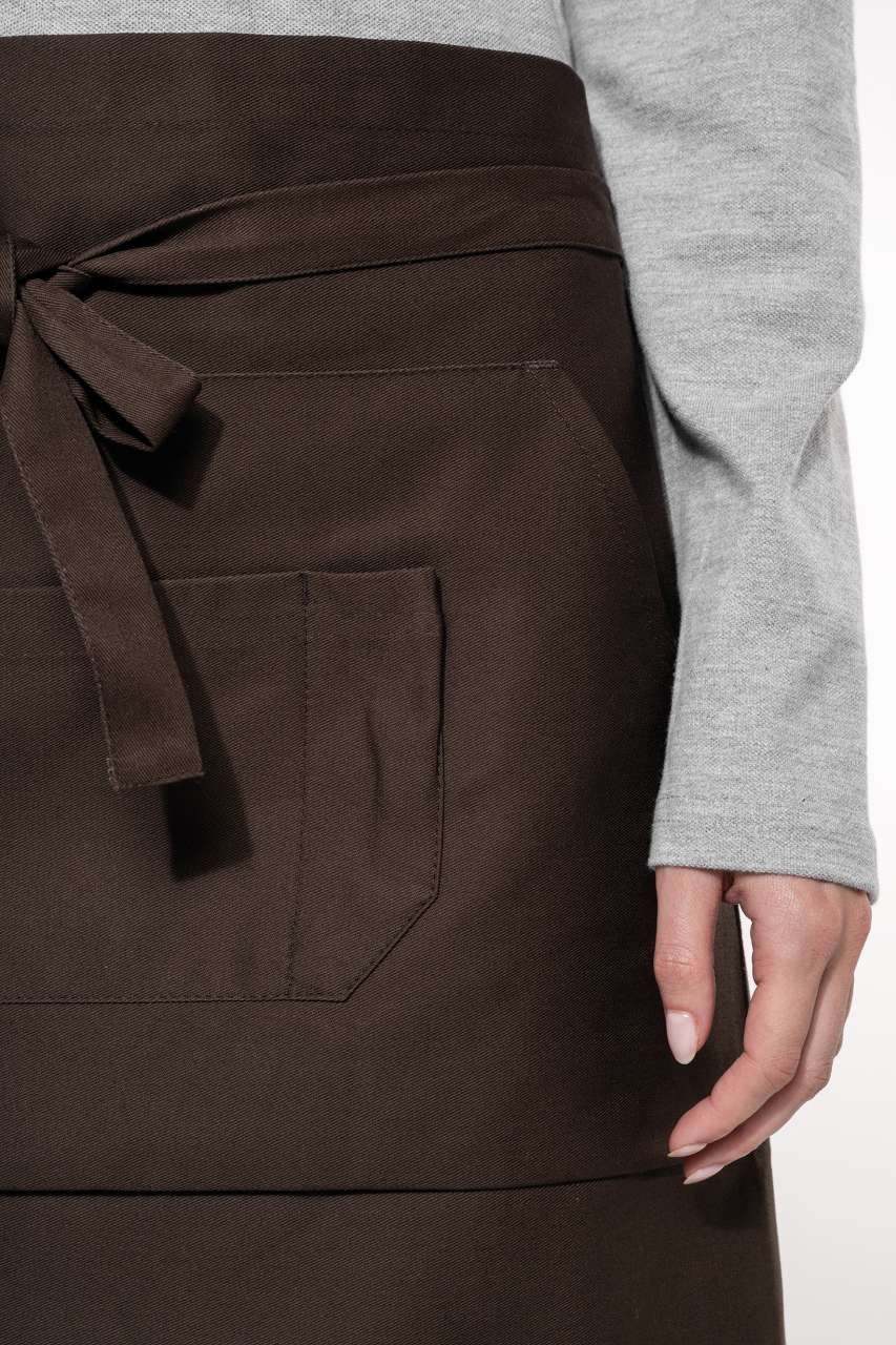 KA898 - COTTON MID-LENGTH APRON