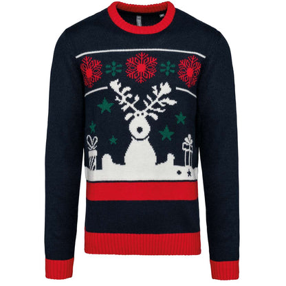 KA9010 - UNISEX CREW NECK CHRISTMAS JUMPER