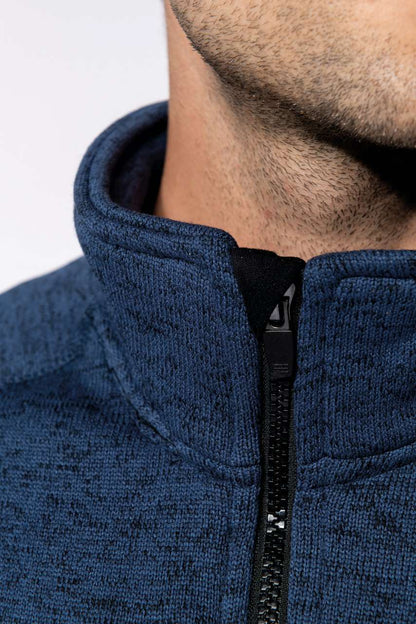 KA9106 - MEN'S FULL ZIP HEATHER JACKET