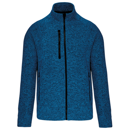 KA9106 - MEN'S FULL ZIP HEATHER JACKET