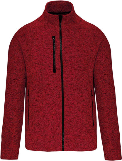 KA9106 - MEN'S FULL ZIP HEATHER JACKET