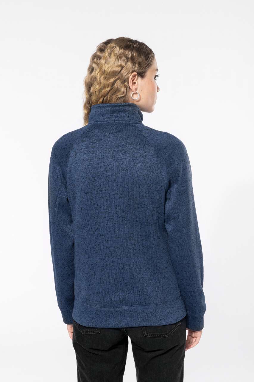 KA9107 - LADIES' FULL ZIP HEATHER JACKET