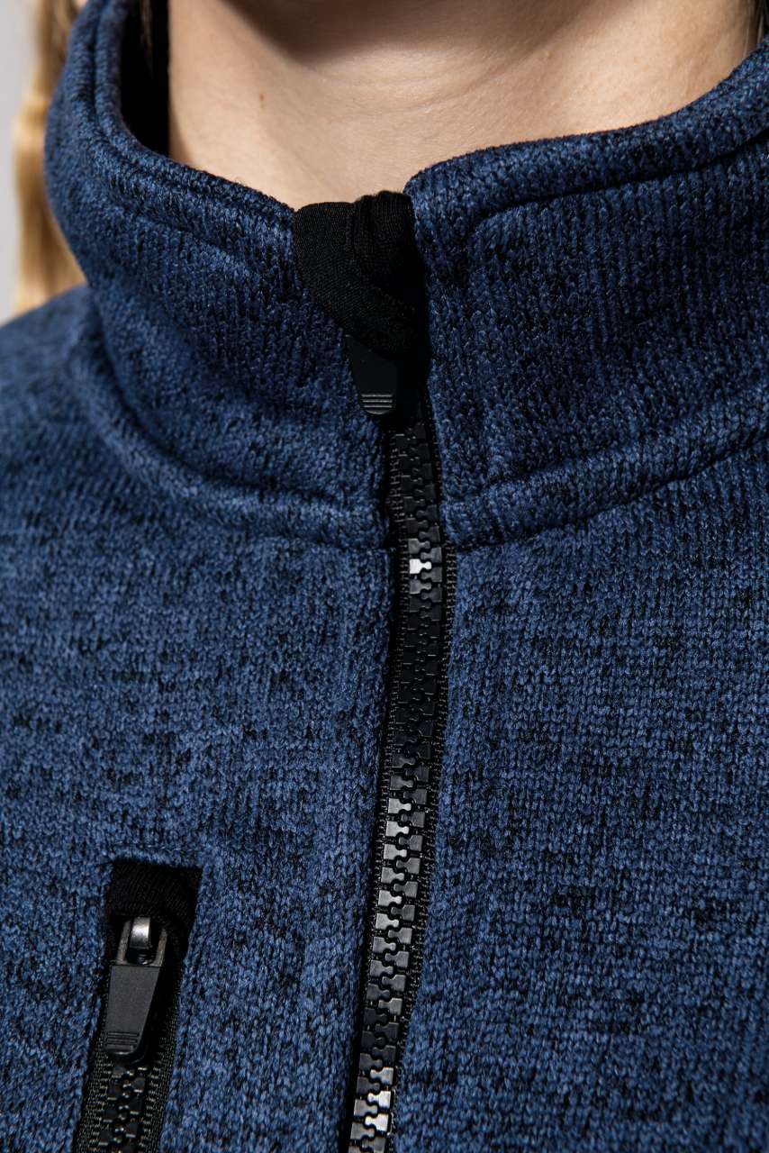 KA9107 - LADIES' FULL ZIP HEATHER JACKET