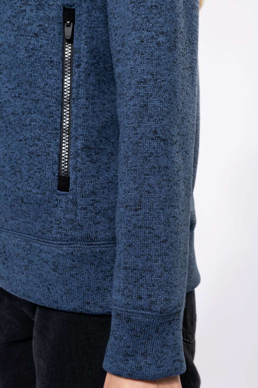 KA9107 - LADIES' FULL ZIP HEATHER JACKET