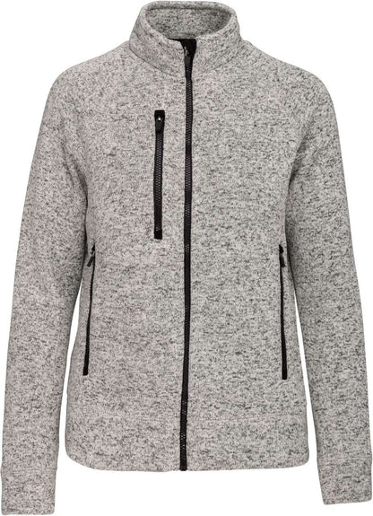 KA9107 - LADIES' FULL ZIP HEATHER JACKET