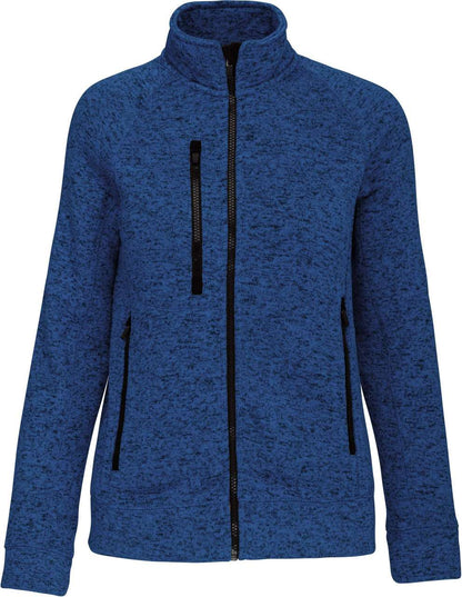KA9107 - LADIES' FULL ZIP HEATHER JACKET
