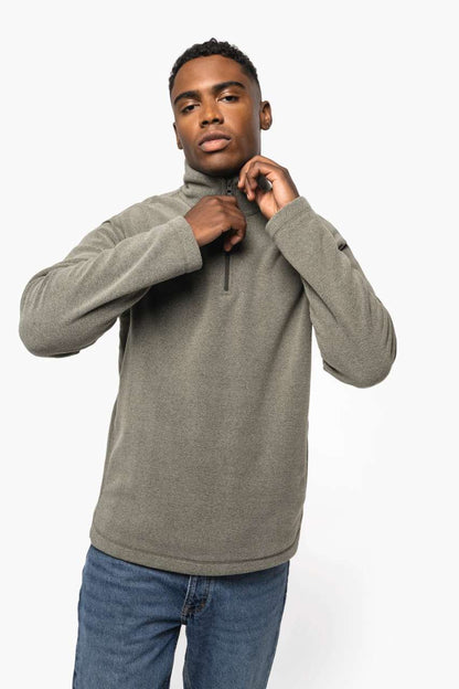 KA912 - ENZO - ZIP NECK MICROFLEECE JACKET – Mărimi 2XL, 3XL, 4XL, XS, S, M