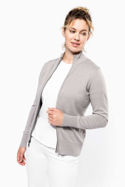KA962 - LADIES' FULL ZIP CARDIGAN