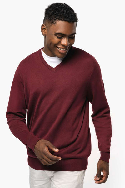 KA965 - MEN’S V-NECK JUMPER
