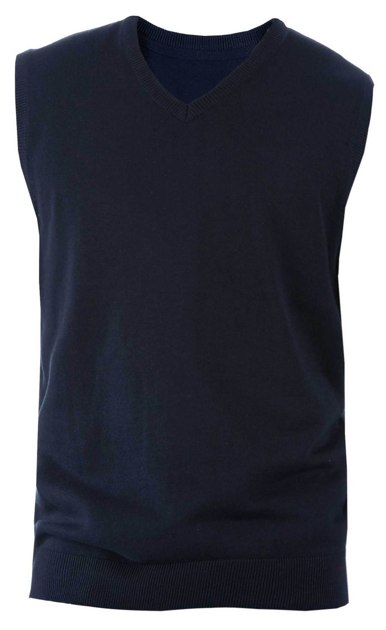 KA969 - MEN'S SLEEVELESS V-NECK JUMPER