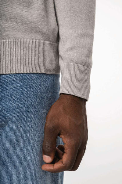 KA970 - MEN'S ZIP NECK JUMPER