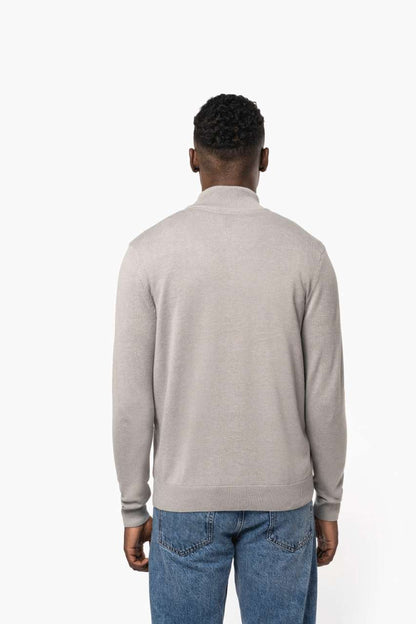 KA970 - MEN'S ZIP NECK JUMPER
