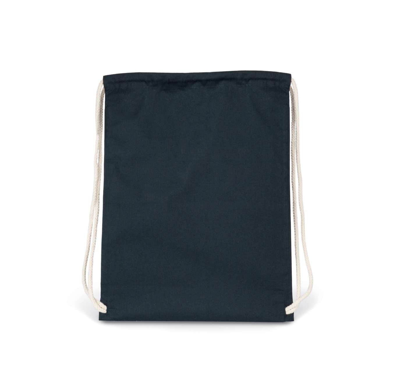 KI0139 - ORGANIC COTTON BACKPACK WITH DRAWSTRING CARRY HANDLES