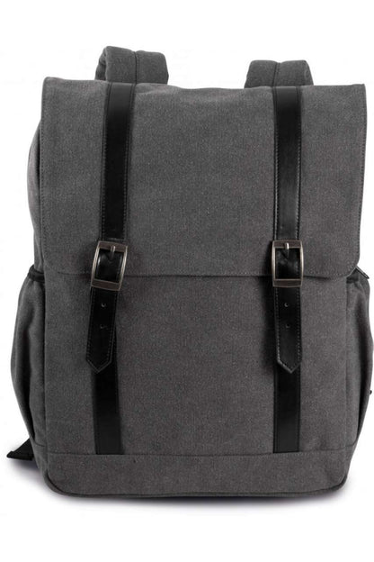 KI0143 - FLAP-TOP CANVAS BACKPACK